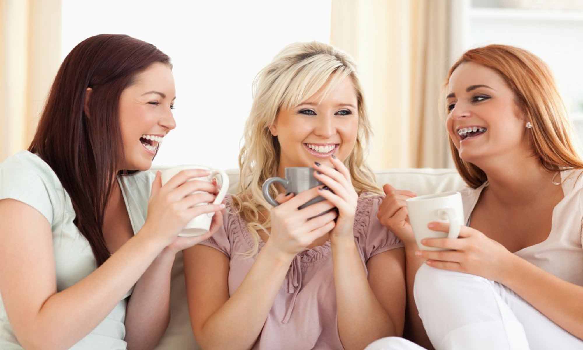 Mysig stämning inför ett homeparty hemma
